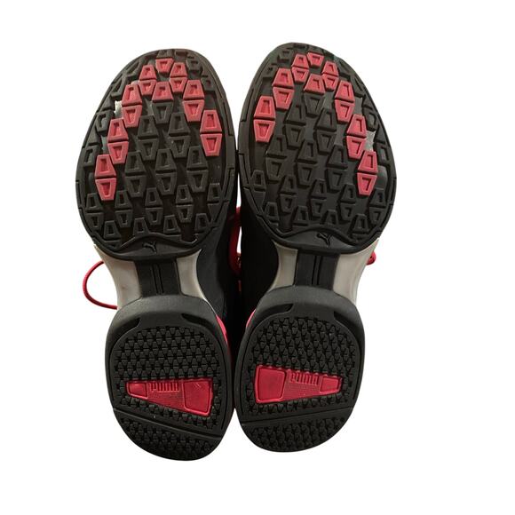 Puma Tazon 6 Womens Cross Training Sneakers 10 Black Pink Lace Up - Picture 8 of 9